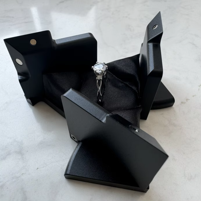 AlloyCube Ring Box