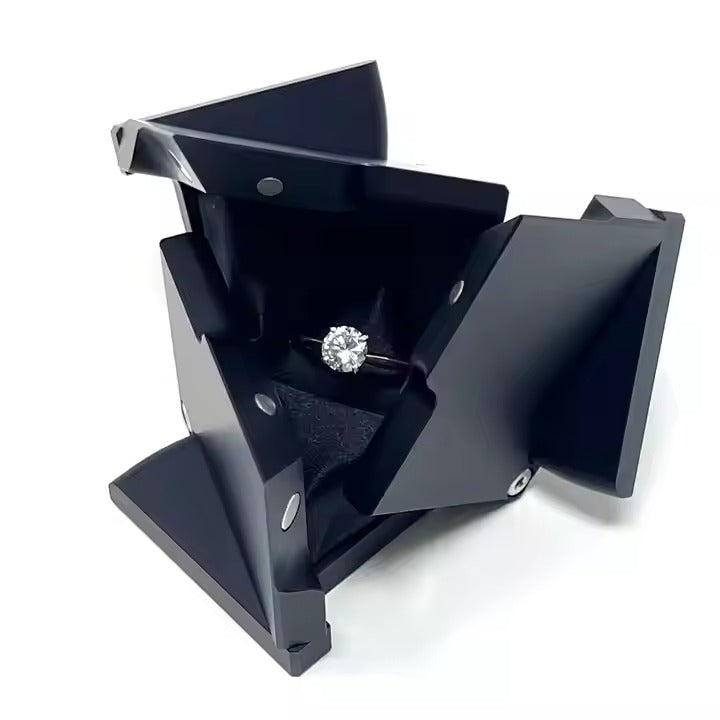 AlloyCube Ring Box
