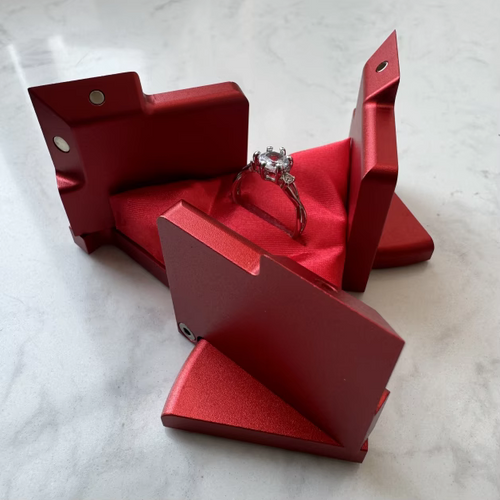 AlloyCube Ring Box